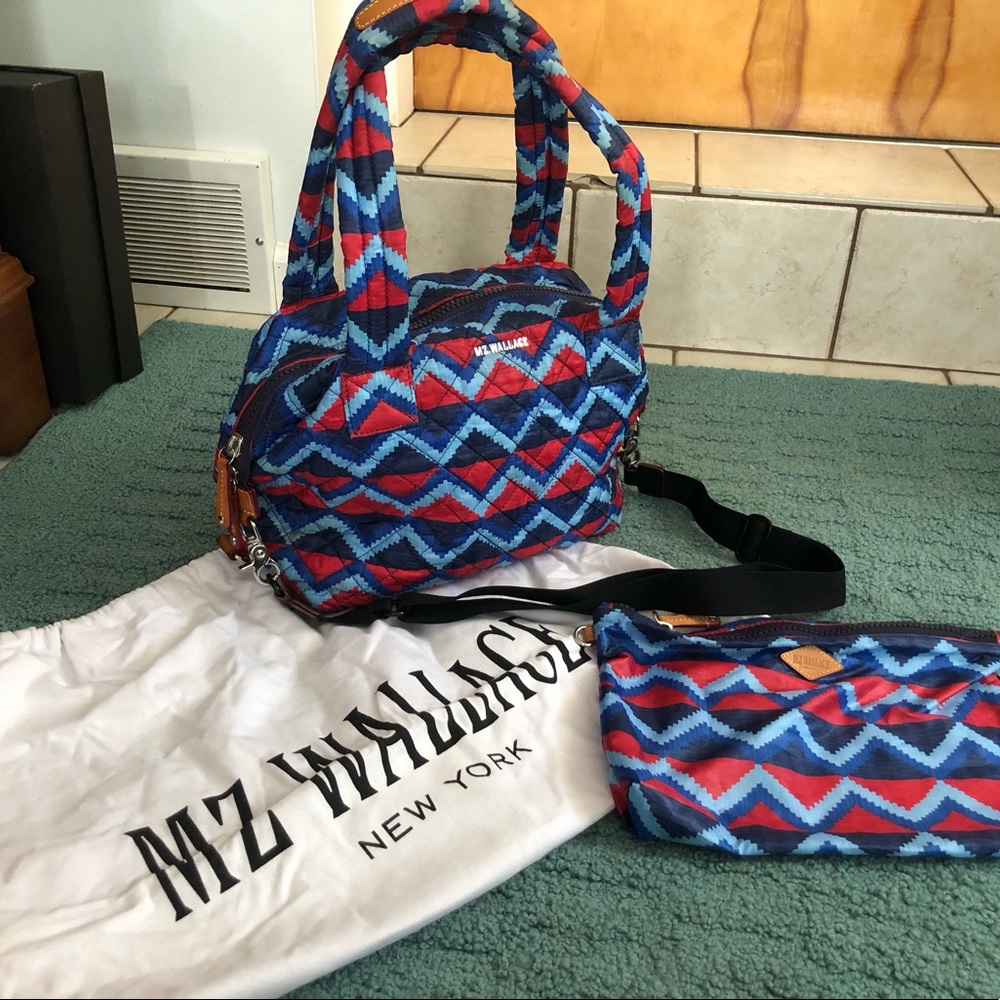 EUC MZ Wallace adorable zig zag medium Sutton